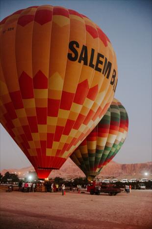 Hot Air Balloon Ride Tour in Luxor