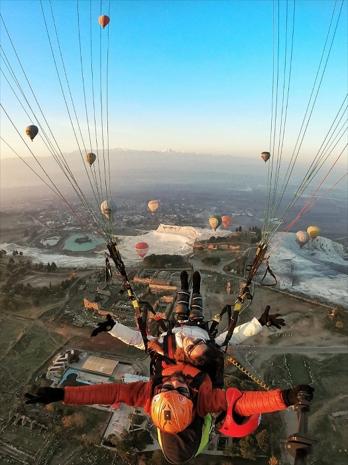 Pamukkale Paragliding Tour