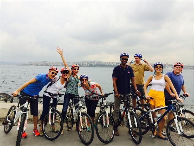 TWO CONTINENTS BIKE & BOAT TOUR (Half Day)