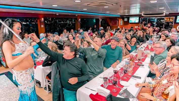 Dinner Cruise Tour on Bosphorus, Turkish Night Tour in Istanbul