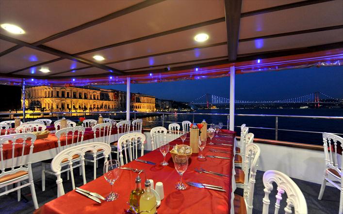 Dinner Cruise Tour on Bosphorus, Turkish Night Tour in Istanbul