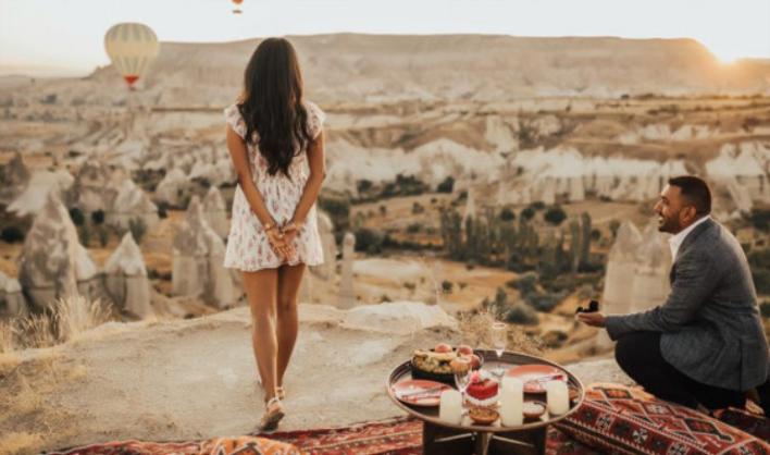 Marriage Proposal in Cappadocia