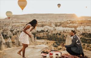 Marriage Proposal in Cappadocia