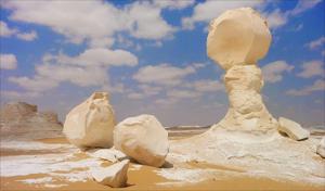 1 Night & 2 Days The White Desert and El Bahariya Oasis Desert Safari Tour Package