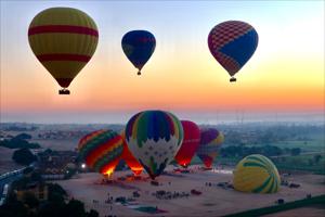 Hot Air Balloon Ride Tour in Luxor