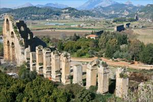 Perge, Aspendos, Side and Waterfall Tour